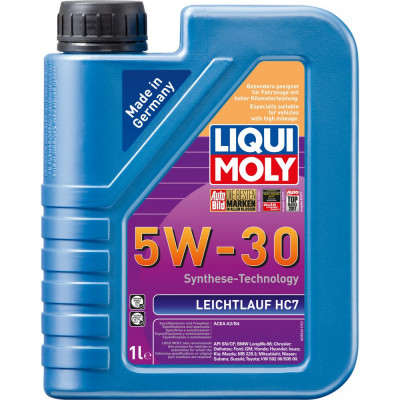 НС-синтетическое моторное масло LIQUI MOLY Leichtlauf HC 7 5W-30 8541