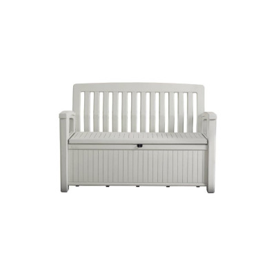 Скамейка для сада Keter Patio Bench White 229476