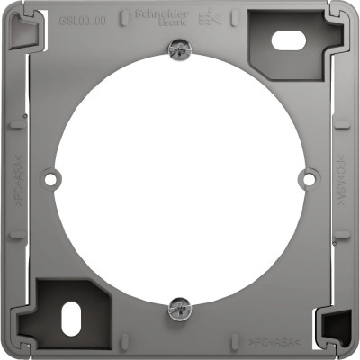 Systeme Electric ( Schneider Electric) Glossa Алюминий Коробка наружного монтажа SE GSL000300