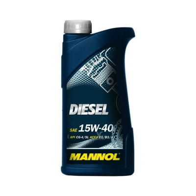 Минеральное моторное масло MANNOL DIESEL 15W40 1205