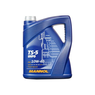 MANNOL TS-5 UHPD 10W40 5 л. Полусинтетическое моторное масло 10W-40 1130