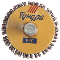 ТУНДРА Круг лепестковый радиальный , 30x20x6 мм, Р40 5162348