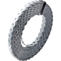 СИБРТЕХ Лента перфорированная вентиляц волна, 0,55 мм LP VLN 46552