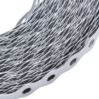 СИБРТЕХ Лента перфорированная вентиляц волна, 0,55 мм LP VLN 46552