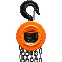 Цепная таль SPARTA  2 т, h подъема 2,5 м, расстояние между крюками 380 мм// 519165