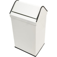 Металическое ведро Nofer 41 л, белое 14118.2.W 14118.2.W