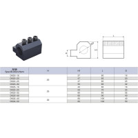 Токарный блок для сверла DK25-40 ACCKee ho00003