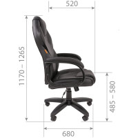 Компьютерное кресло CHAIRMAN 299 экопремиум черный 00-07062450