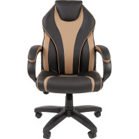 Компьютерное кресло CHAIRMAN 299 экопремиум черный/бежевый 00-07062452