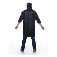 Влагозащитный плащ-дождевик БЕРТА облегченный, черный 800-52-54