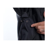 Влагозащитный плащ-дождевик БЕРТА облегченный, черный 800-52-54