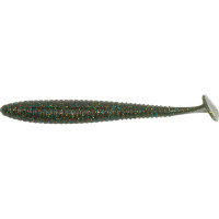 Съедобные искусственные виброхвосты LUCKY JOHN LJ Pro Series S-SHAD TAIL 3.8in, цвет F08, 5шт. 140145-F08
