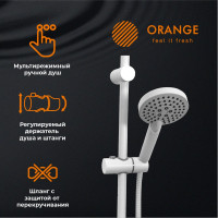 Душевая система Orange белая M05-932w