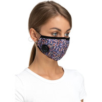 Полумаска RINIDI Silver Nano Мирта Артемия Лебедева, 4-х слойная FPP-15 Мирта-Nano