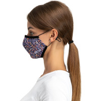 Полумаска RINIDI Silver Nano Мирта Артемия Лебедева, 4-х слойная FPP-15 Мирта-Nano