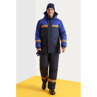 Утепленный костюм СОЮЗСПЕЦОДЕЖДА ЭНЕРДЖИ темно-синий/василек, р. 48-50, рост 170-176 2000000069562