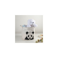 Корзина для белья Доляна Панда 30х30х30 см 4093113