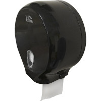 Диспенсер для туалетной бумаги LIME 200м, черный, 915202