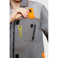 Женский костюм СОЮЗСПЕЦОДЕЖДА Профессионал темно-серый/светло-серый, р. 48-50, рост 158-164 2200000086365