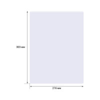 Пленка для ламинирования OfficeSpace А4 216х303 мм, 100 мкм, матовая, 100 LF8765