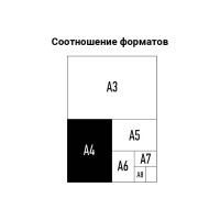 Пленка для ламинирования OfficeSpace А4 216х303 мм, 100 мкм, матовая, 100 LF8765