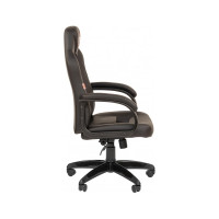 Кресло Easy Chair Game-686 TPU кожзам, ткань, черный пластик 1362958