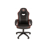 Кресло Easy Chair Game-688 TPU кожзам, ткань, черный, пластик 1362963