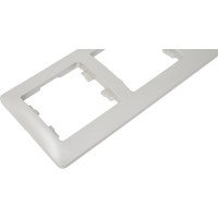 5-ая рамка Systeme Electric Glossa Платина, горизонтальная SE GSL001205