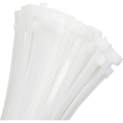 Нейлоновая хомут-стяжка NOVOCRAFT 5x200 мм, белая, уп. 100 шт. HCC052000100