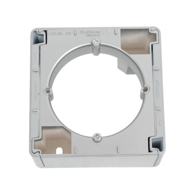Коробка наружного монтажа Systeme Electric Glossa Алюминий SE GSL000300