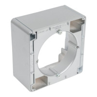 Коробка наружного монтажа Systeme Electric Glossa Алюминий SE GSL000300