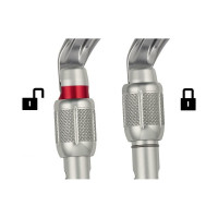 Овальный карабин с муфтой Petzl OK SCREW-LOCK M33A SL