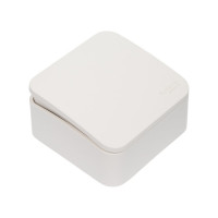 1-клавишный выключатель Systeme Electric Blanca наружный, Молочный, 6А, 250В SE BLNVA061002