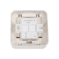 1-клавишный выключатель Systeme Electric Blanca наружный, Молочный, 6А, 250В SE BLNVA061002