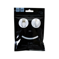 Кабель USB 2.0 Hoco X13, AM/Lightning M, белый, 1м макс. ток 2,4 А 6957531061151