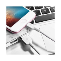 Кабель USB 2.0 Hoco X13, AM/Lightning M, белый, 1м макс. ток 2,4 А 6957531061151