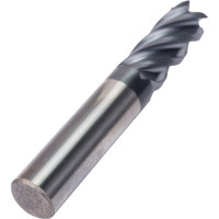 Фреза концевая цельная (12х30x75 мм; ц/х; 5Z; ВК8; TiAIN; DIN 6527) ИНСТУЛС 00001441625