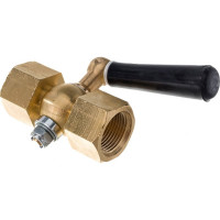 Трехходовый кран для манометра ЭКО-М ЭКОМЕРА G1/2вн-М20x1,5вн КТХ-GF-MF