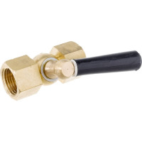 Трехходовый кран для манометра ЭКО-М ЭКОМЕРА G1/2вн-М20x1,5вн КТХ-GF-MF