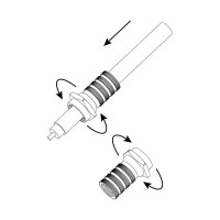 F-разъем ЭРА Simple RSF6 для кабеля RG6 Б0048285