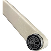 Смеситель для кухни Rainsberg двухвентильный, из силумина, бежевый (песочный гранит) R5043KF-3