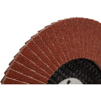 Круг лепестковый торцевой Orientcraft КЛТ-1 125x22 мм, P120, для металла, древесины 116.00A120F