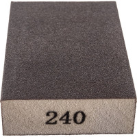 Губка шлифовальная 100x70x25 мм, P240, 1 шт Orientcraft SS1007025240
