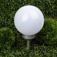 Садовый уличный светильник ЭРА ERASF22-21 Шар на солнечных батареях, 20 см Б0053375