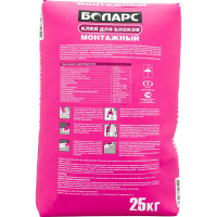 Монтажный клей БОЛАРС 25 кг 00000003732