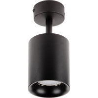 Поворотный накладной светильник Ritter Arton цилиндр, 80x100, GU10, алюминий, черный 59973 9