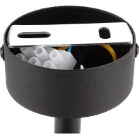 Поворотный накладной светильник Ritter Arton цилиндр, 80x100, GU10, алюминий, черный 59973 9