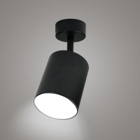 Поворотный накладной светильник Ritter Arton цилиндр, 80x100, GU10, алюминий, черный 59973 9