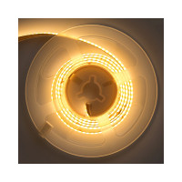 Лента светодиодная General Lighting Systems GLS-COB-384-10-24-IP20-3, 5 метров, 10Вт/м, 24В, 8мм, 384 диодов/м, 1100 Лм/м, IP20, 3000К - теплый белый 502902