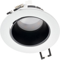 Встраиваемый потолочный светильник RITTER Artin круг скрытая лампа 90x90x30 монтажное отверстие 75x75 GU5.3 алюминий, белый 51429 9